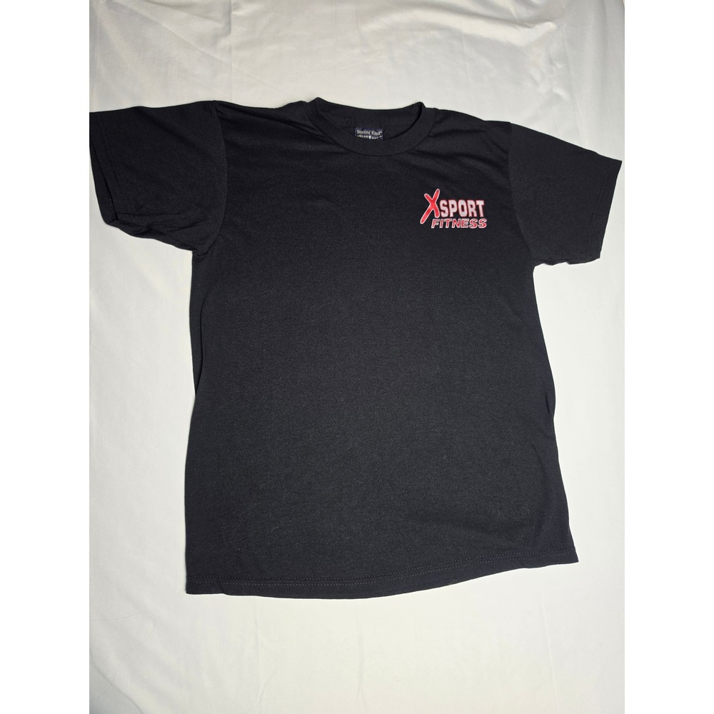 Rivers End XSport Fitness T-Shirt Mens Small Black Solar Shield Performance Tee